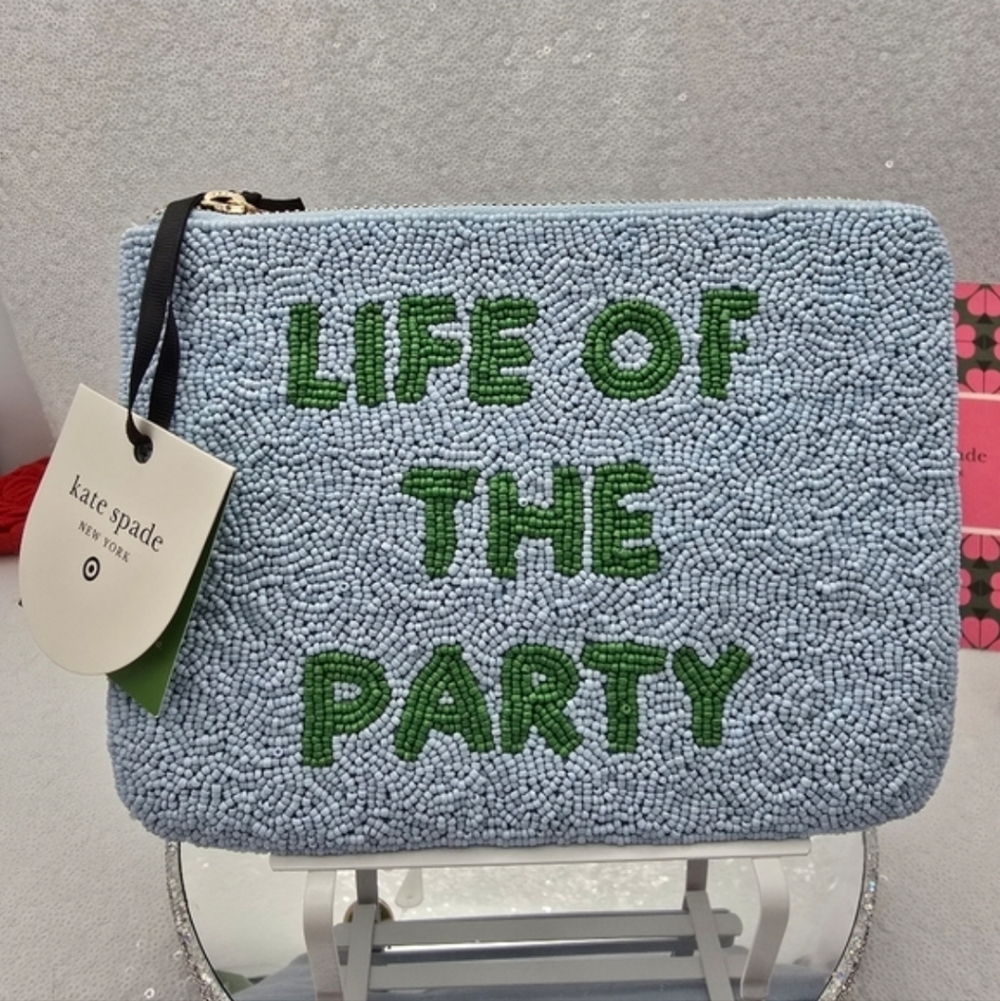 Kate Spafe New York x Target Beaded Life Of The Party Clutch Limited Edition
